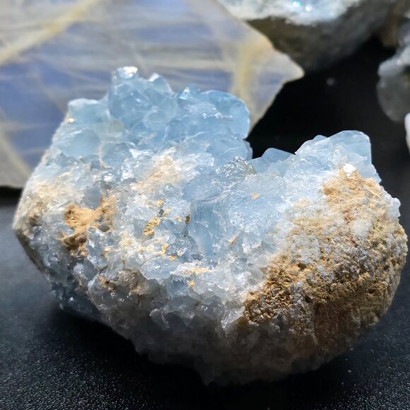 Celestite Cluster – Angelic Calm & Higher Connection - Picture 3 of 6